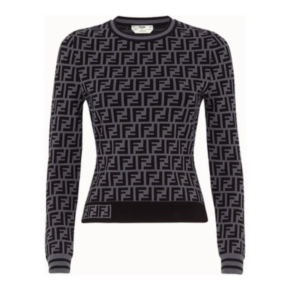 Authentic Fendi Knit Pullover Sweater